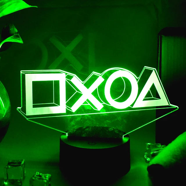 Gaming Room Decor Fancy Lighting Luces Habitacion Game Over Setup Chambre Decoration Luz LED Lamp RGB Gamer Night Light Gift