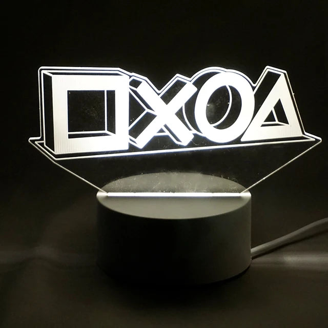 Gaming Room Decor Fancy Lighting Luces Habitacion Game Over Setup Chambre Decoration Luz LED Lamp RGB Gamer Night Light Gift
