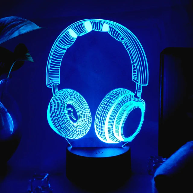 Gaming Room Decor Fancy Lighting Luces Habitacion Game Over Setup Chambre Decoration Luz LED Lamp RGB Gamer Night Light Gift