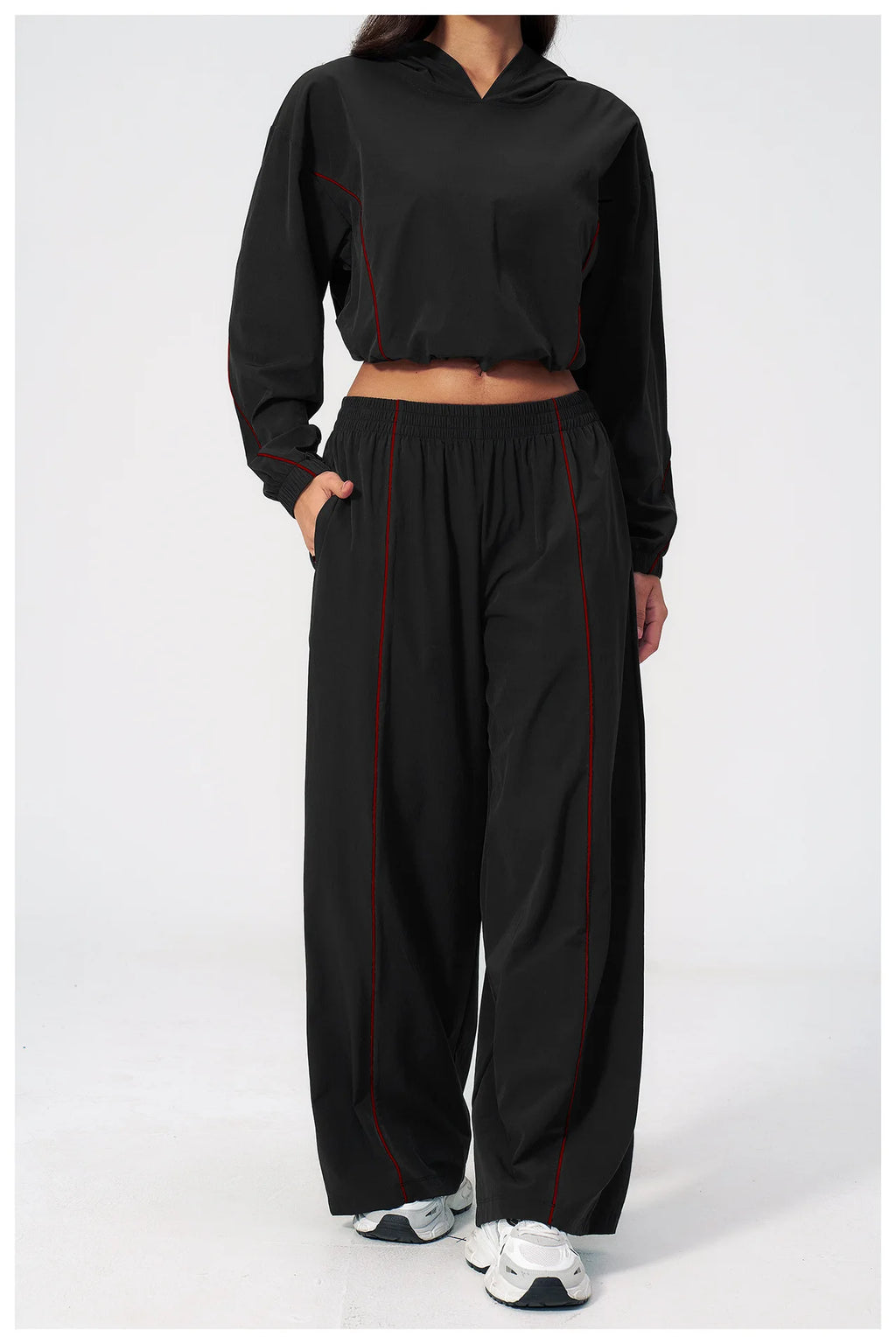 Yoga Set For Women Tracksuit Summer Sun Protection Set Yoga Long Sleeved Running Set Outdoor Sportswear For Women Athletic Wear