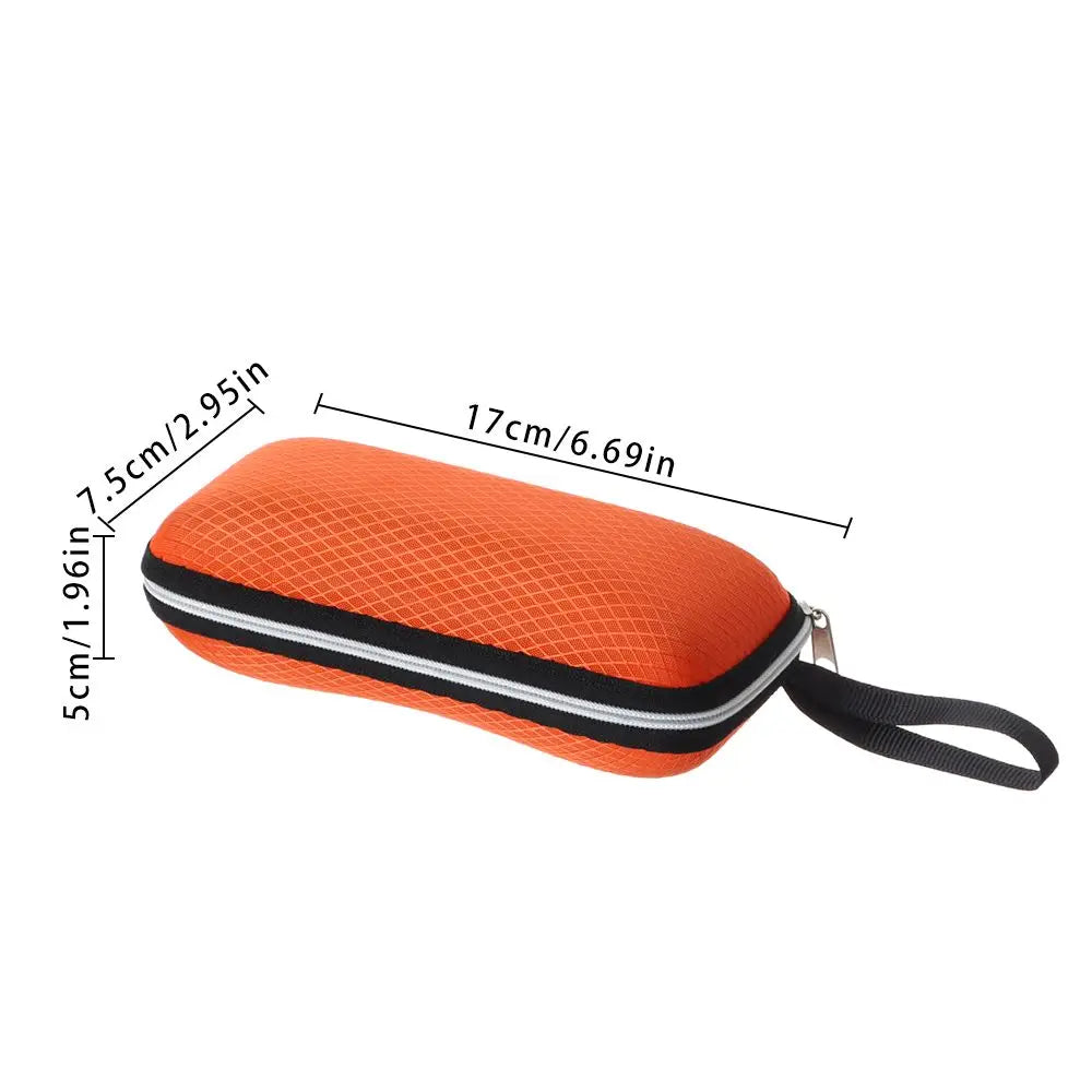 Unisex Portable Zipper Glasses Box Eyeglasses Case Eyeglasses Accessories Glasses Holder