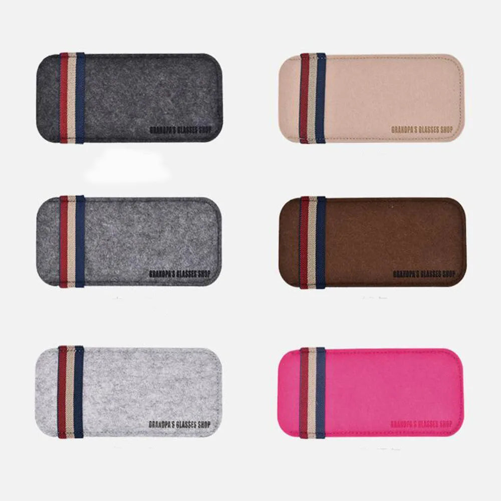 Unisex 6 Colors Sunglasses Portable Accessories Eyewear Sunglasses Bag Glasses Bags Glasses Storage Glasses Box