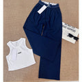 2026 Women's Spring/Summer Quick Drying Wide Leg Pants Loose Sports Lightweight Casual Pants High Waist Pants