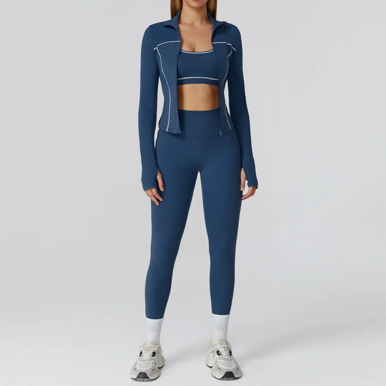 2/3 Piece Gym Fitness Suit Yoga Set Gym Sportswear Women Yoga Suits Sandal Fitness Set Sandals Sports Bra Gym Mesh Yoga Top