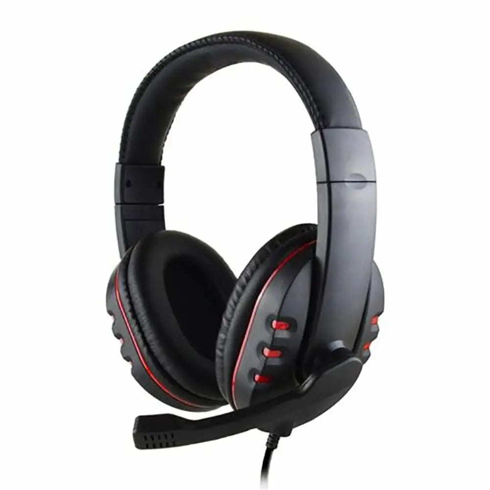 3.5mm Wired Gaming Headphones Music Earphones For PS4 Play Station 4 Game PC Chat Computer Headset With Microphone Dropshipping