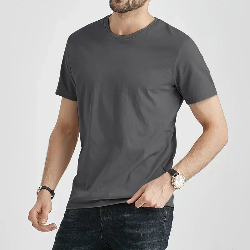 2026 Spring Summer Cotton Short-sleeved T-shirt Unisex Printing Casual Round Neck  shirts one piece pro choice