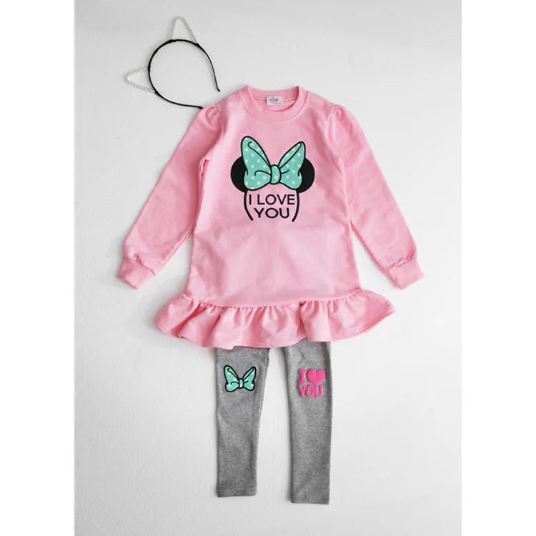 2025 Spring Autumn New Girls Clothing Set Teen Girls Solid Color Denim Jacket+Wide Leg Pants 2Pcs  For 4-12Y Kids Fashion Outfit