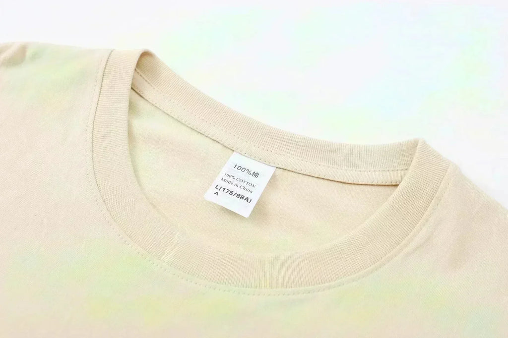 new style Fashionable Bestseller - Loose-Fitting Round-Neck Summer Cotton T-Shirt for Men and Women, Stylish and Breathable Top