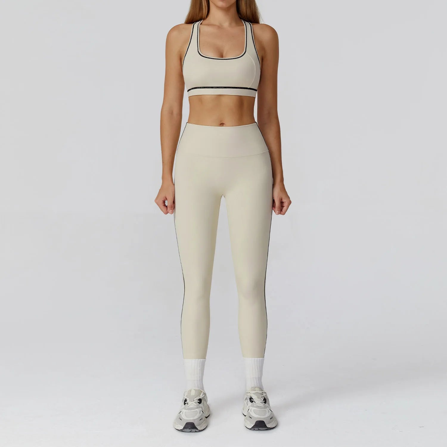 2/3 Piece Gym Fitness Suit Yoga Set Gym Sportswear Women Yoga Suits Sandal Fitness Set Sandals Sports Bra Gym Mesh Yoga Top