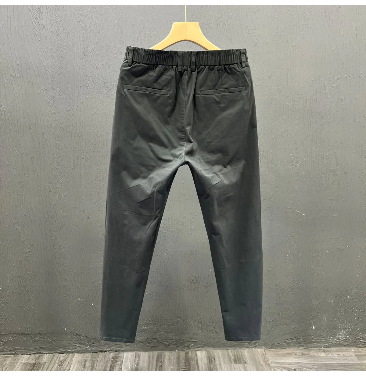 Men's Summer Thin Pants 2025 New Straight Simple and Versatile White Casual Man Clothing Trendy Slim-fitting Cotton Cargo Pants