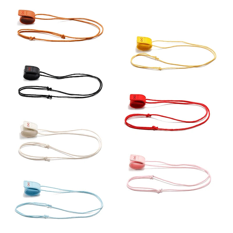 Unisex Adjustable Microfiber Leather Eyewear Retainer, Portable Neck Cord Rope, Convenient Sunglasses Holder.