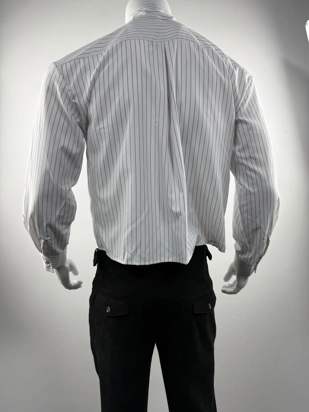 New British Retro Men Striped Shirts Trendy Loose Lapel Long Sleeve Cardigan Tops Autumn Leisure High Quality Basic Blouse S-2XL