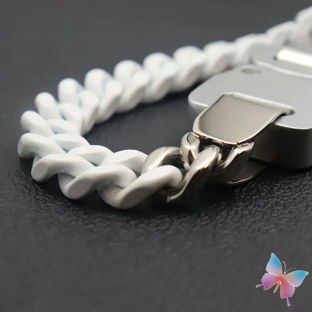 Unisex Street Fashion Trend 1017 ALYX 9SM Functional Bracelet Gift Box Packaging Open Buckle Men Women ALYX Accessories