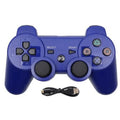 Game Controller For Playstation 3 PS3 Consoles PC/Android TVs /Game Boxe,W/Upcraded Joysticks 6-aix Gryo Dual Vibration Gamepads