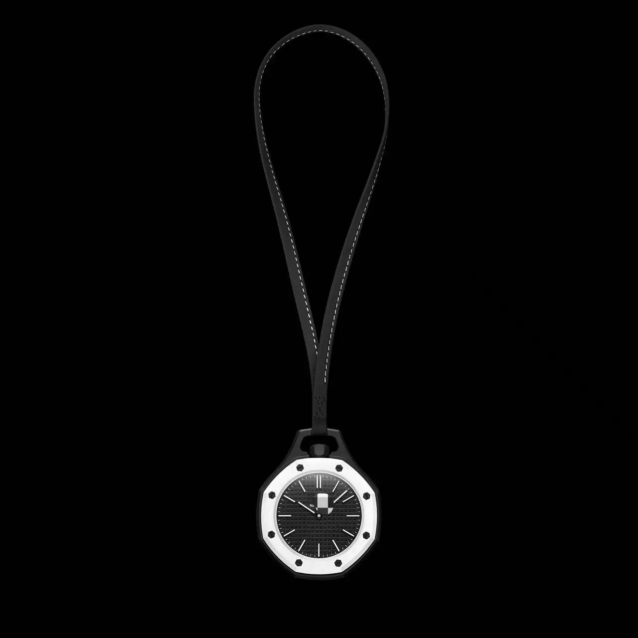 2026 New AP Collaboration Pocket Watch Fashion Quartz Wristwatch Waterproof Leather Strap Pendant Hanging Watch