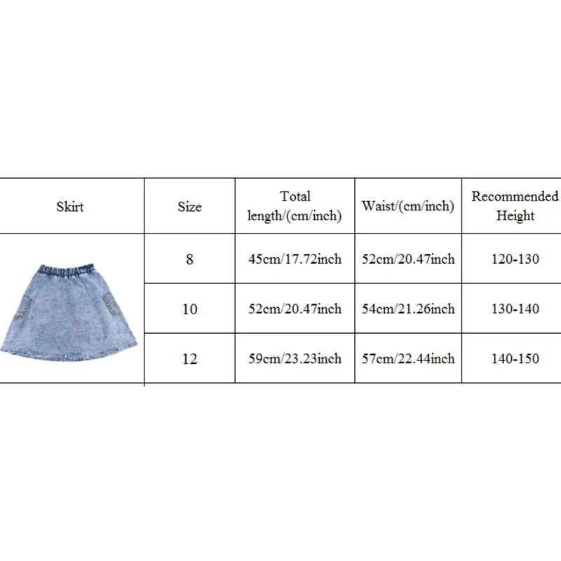 6m-12t 2024 New Summer Spring Denim Famliy Clothing Set Girls Suspender Dress Skirt Baby Sleeveless Romper Overall Boys Shirt
