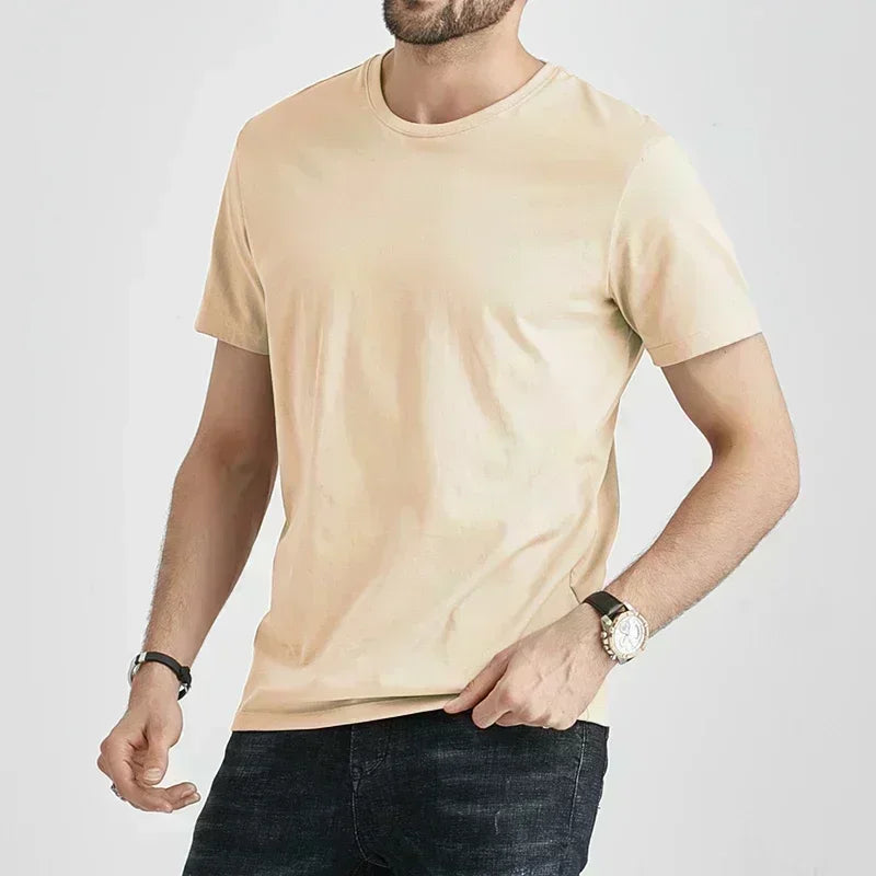 2026 Spring Summer Cotton Short-sleeved T-shirt Unisex Printing Casual Round Neck  shirts one piece pro choice