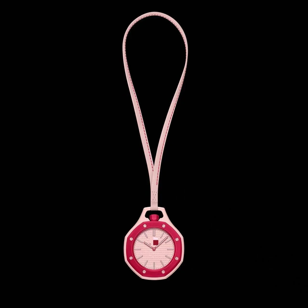 2026 New AP Collaboration Pocket Watch Fashion Quartz Wristwatch Waterproof Leather Strap Pendant Hanging Watch