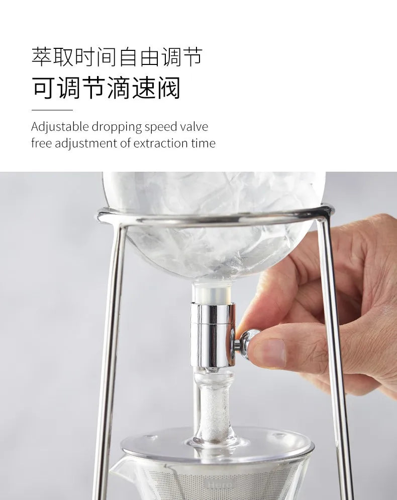 MINI Coffee Maker Ice Brew Cold Brew Pot Drip Pot Drip-Style Home Cold Brew