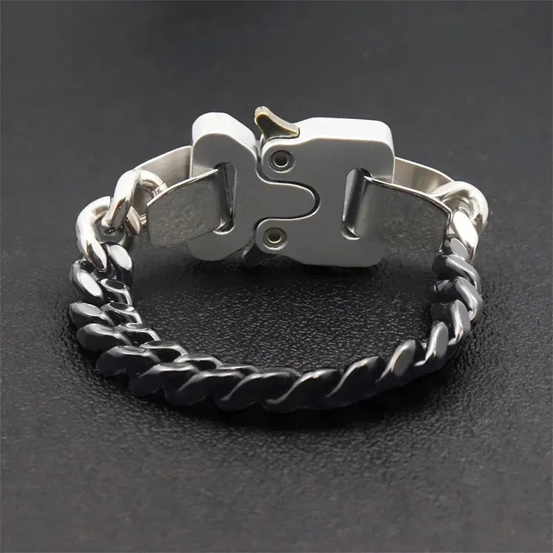 Unisex Street Fashion Trend 1017 ALYX 9SM Functional Bracelet Gift Box Packaging Open Buckle Men Women ALYX Accessories