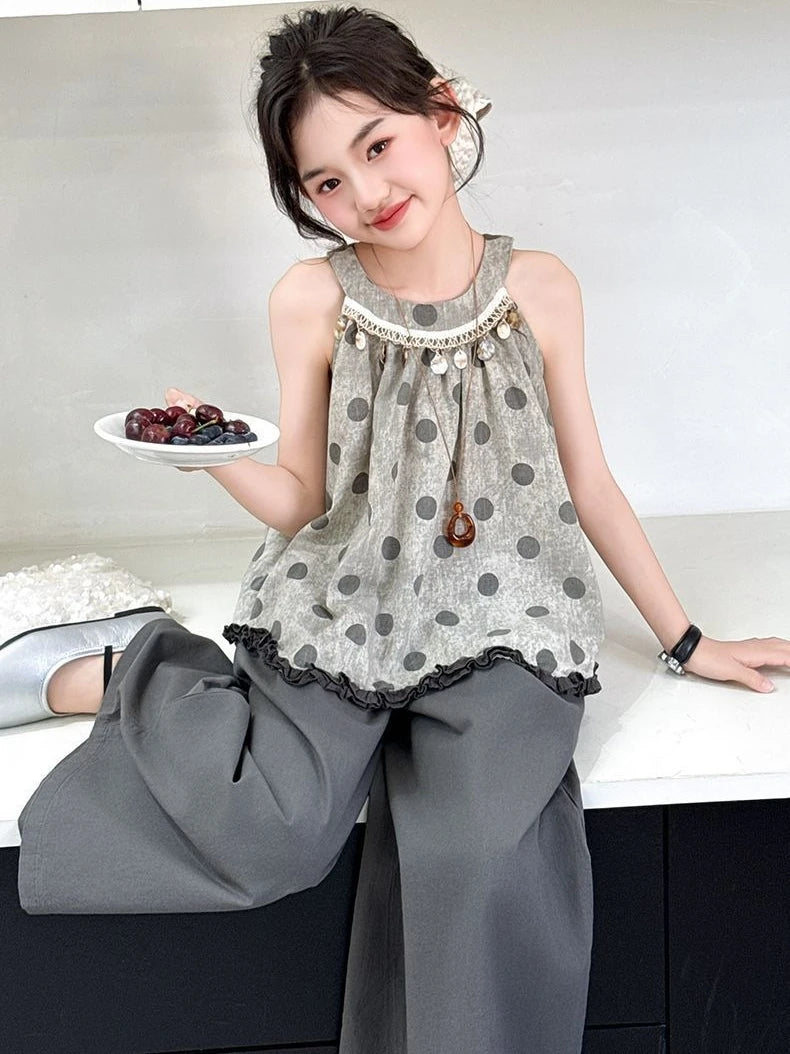 Clothes Girl 10 to 12 Years Old Kids Set Teens Children's Suit for Girls Cute Teenagers Outfits Junior Top Bottom Little Outdoor