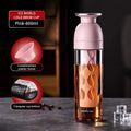Bincoo Ice World Cold Brew Coffee Cup Portable Cold Steep Bottle Tritan Material Heat Resistant Travel Water Bottle for Home