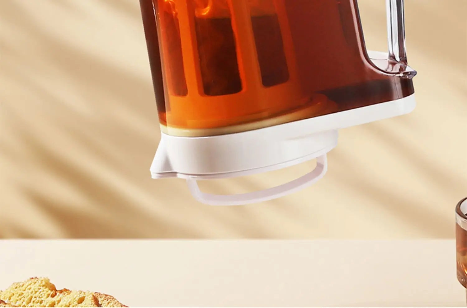 Large Capacity Plastic Cold Brew Coffee Pot For Iced Tea Steep Water Brewing Kitchen Equipment
