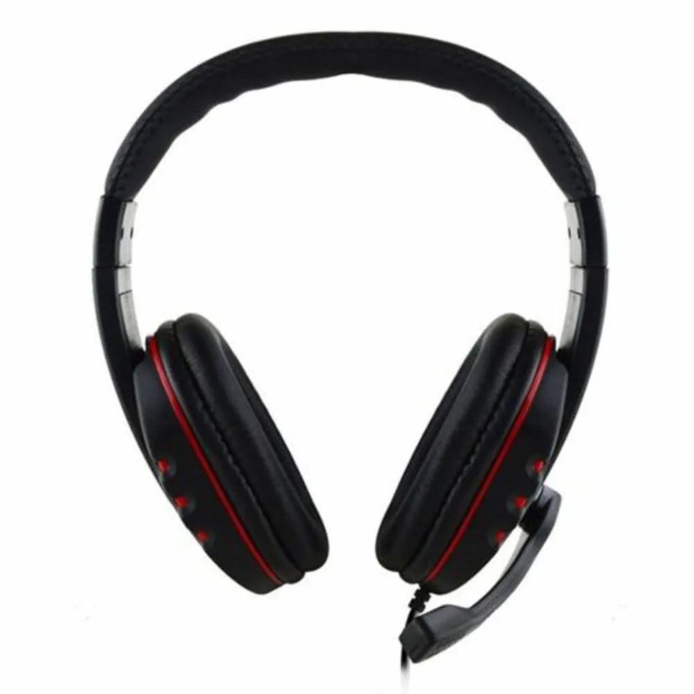 3.5mm Wired Gaming Headphones Music Earphones For PS4 Play Station 4 Game PC Chat Computer Headset With Microphone Dropshipping