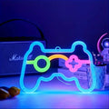 Gamepad neon neon for gaming room decoration, USB or battery powered gaming neon lamp, gaming LED night light wall decoration