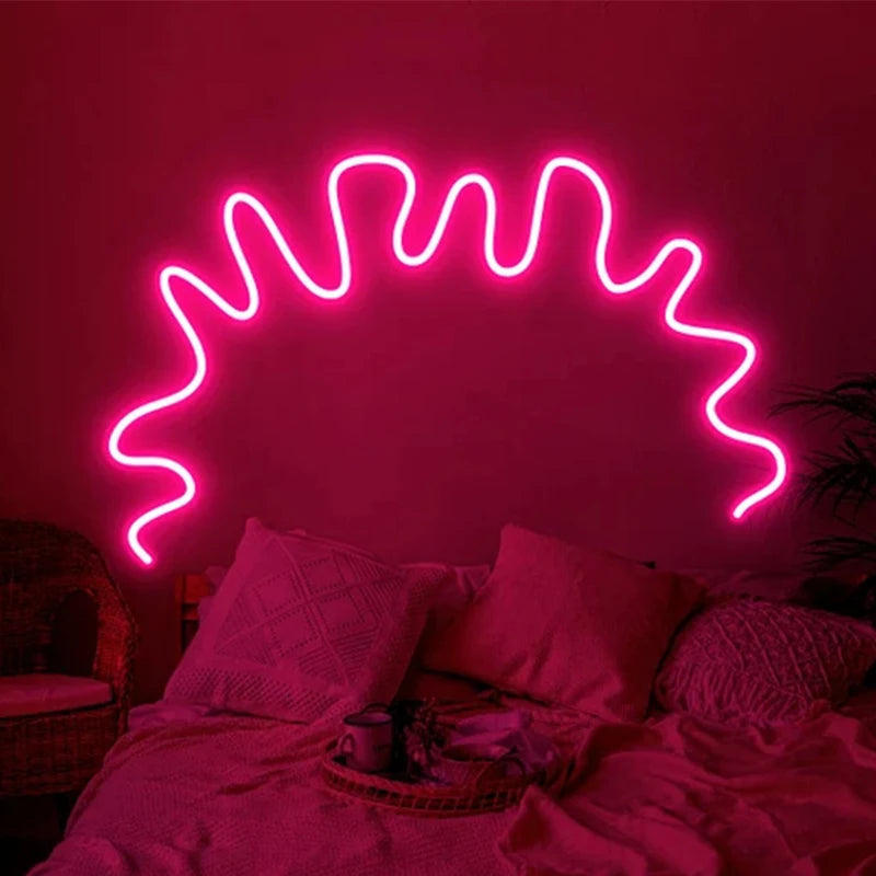 USB LED Neon Rope Lights, RGB Led Strip Lights with Remote, Color Changing Flexible Led Light Strip, Gaming 5V Neon Lights