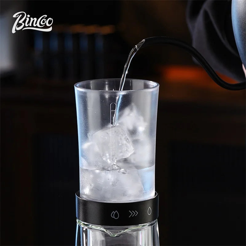 Bincoo Cold Brew Extraction Pot Double-layer Glass Ice Drip Pot Drip Coffee Maker Extraction Ice Sharing Cup 450ML