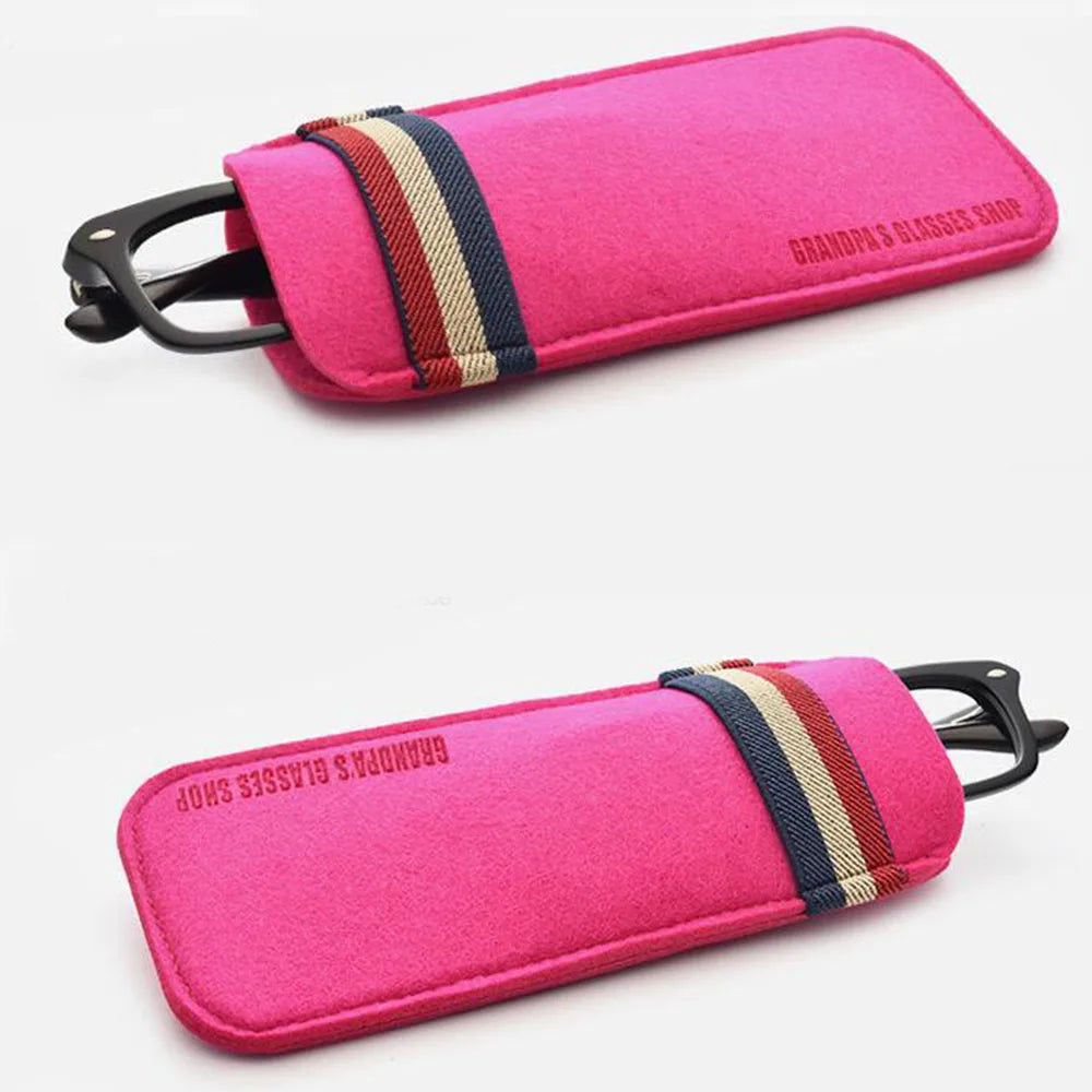 Unisex 6 Colors Sunglasses Portable Accessories Eyewear Sunglasses Bag Glasses Bags Glasses Storage Glasses Box