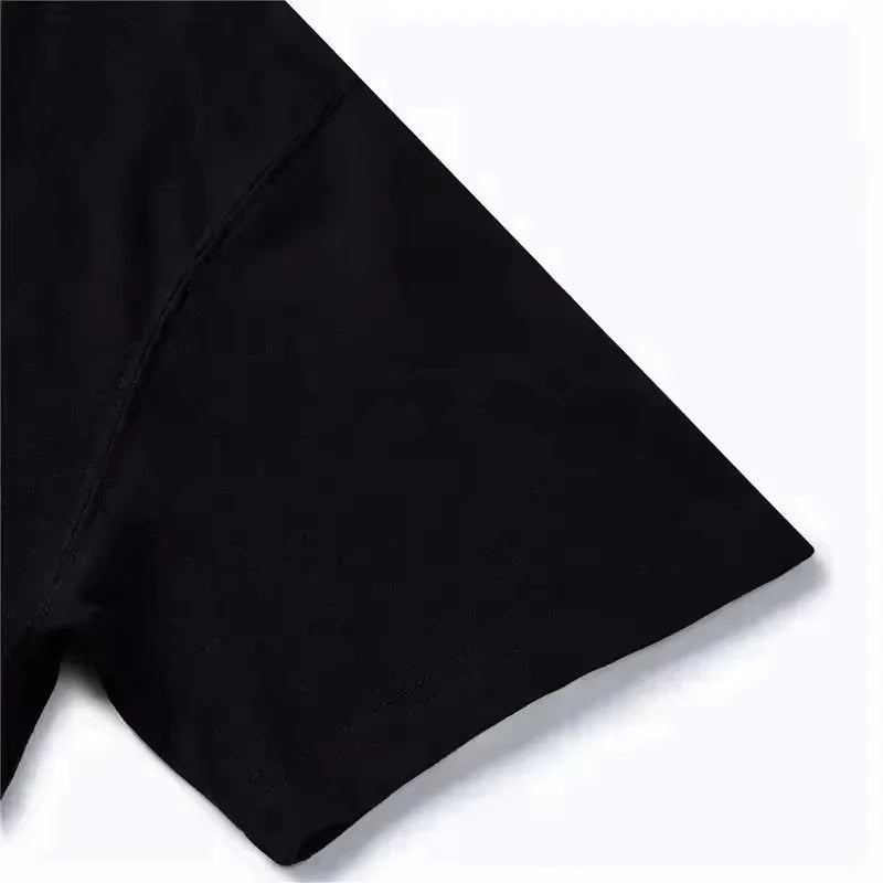 2026 Spring Summer Cotton Short-sleeved T-shirt Unisex Printing Casual Round Neck  shirts one piece pro choice