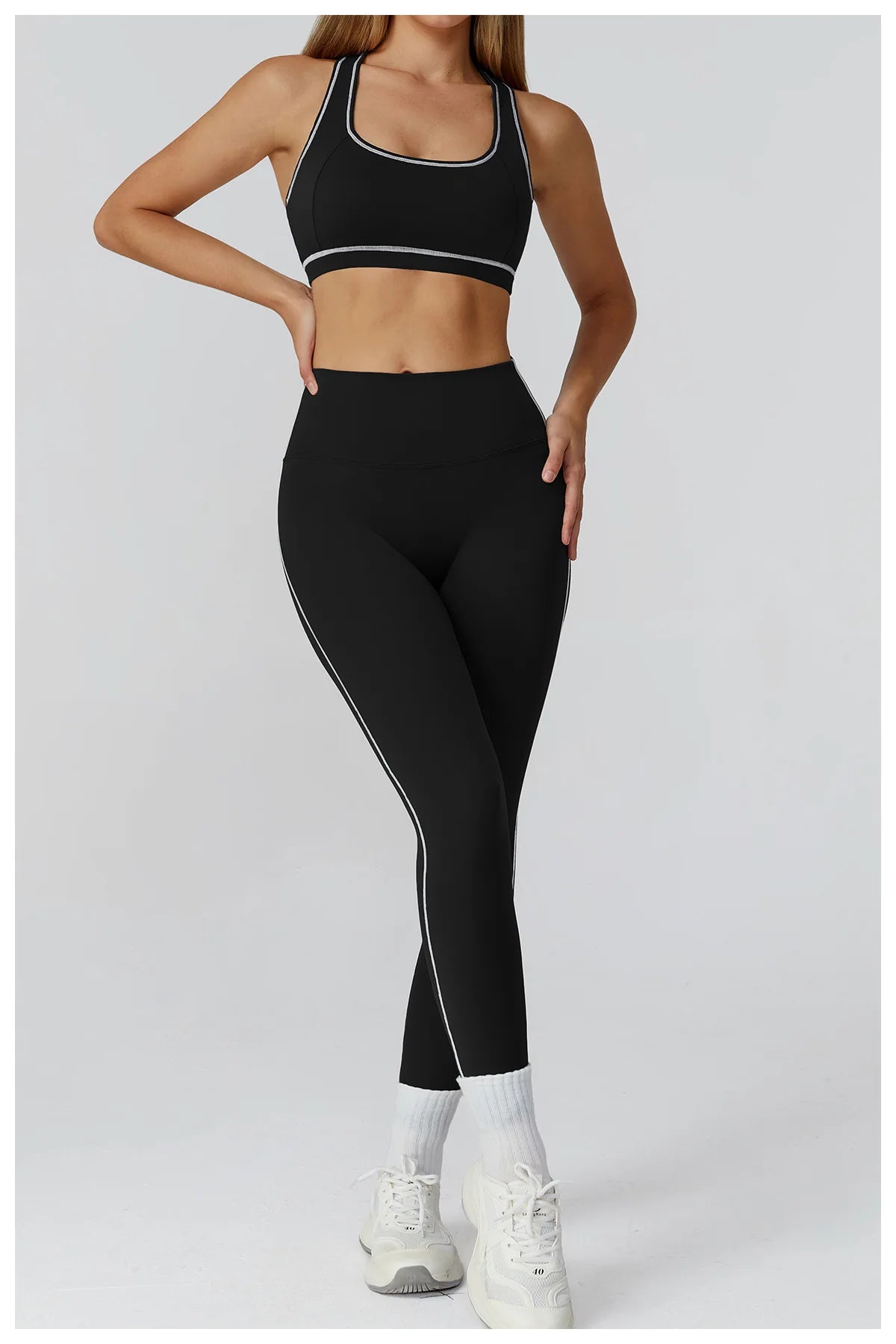 2/3 Piece Gym Fitness Suit Yoga Set Gym Sportswear Women Yoga Suits Sandal Fitness Set Sandals Sports Bra Gym Mesh Yoga Top