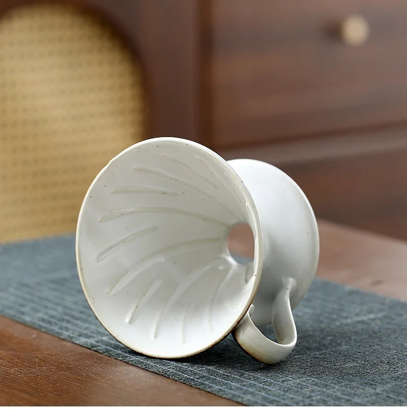 Ceramic V60 Coffee Dripper Funnel Large Capacity Sharing Pot Hand Pour Tool