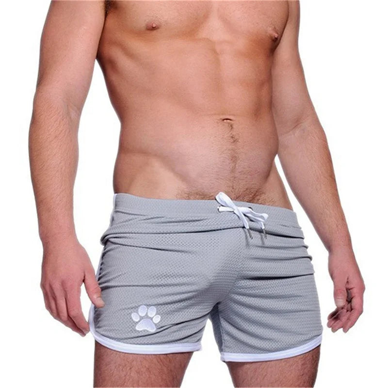 Mens Shorts Jogging Fitness Workout Bodybuilding running sports shorts Male Breathable ultra-short Mesh Shorts men Sweatpants