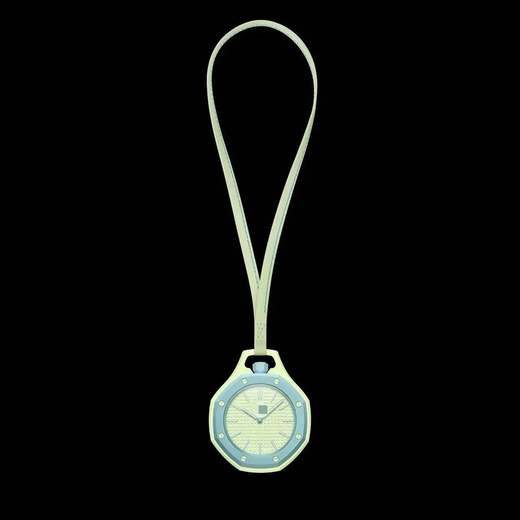 2026 New AP Collaboration Pocket Watch Fashion Quartz Wristwatch Waterproof Leather Strap Pendant Hanging Watch