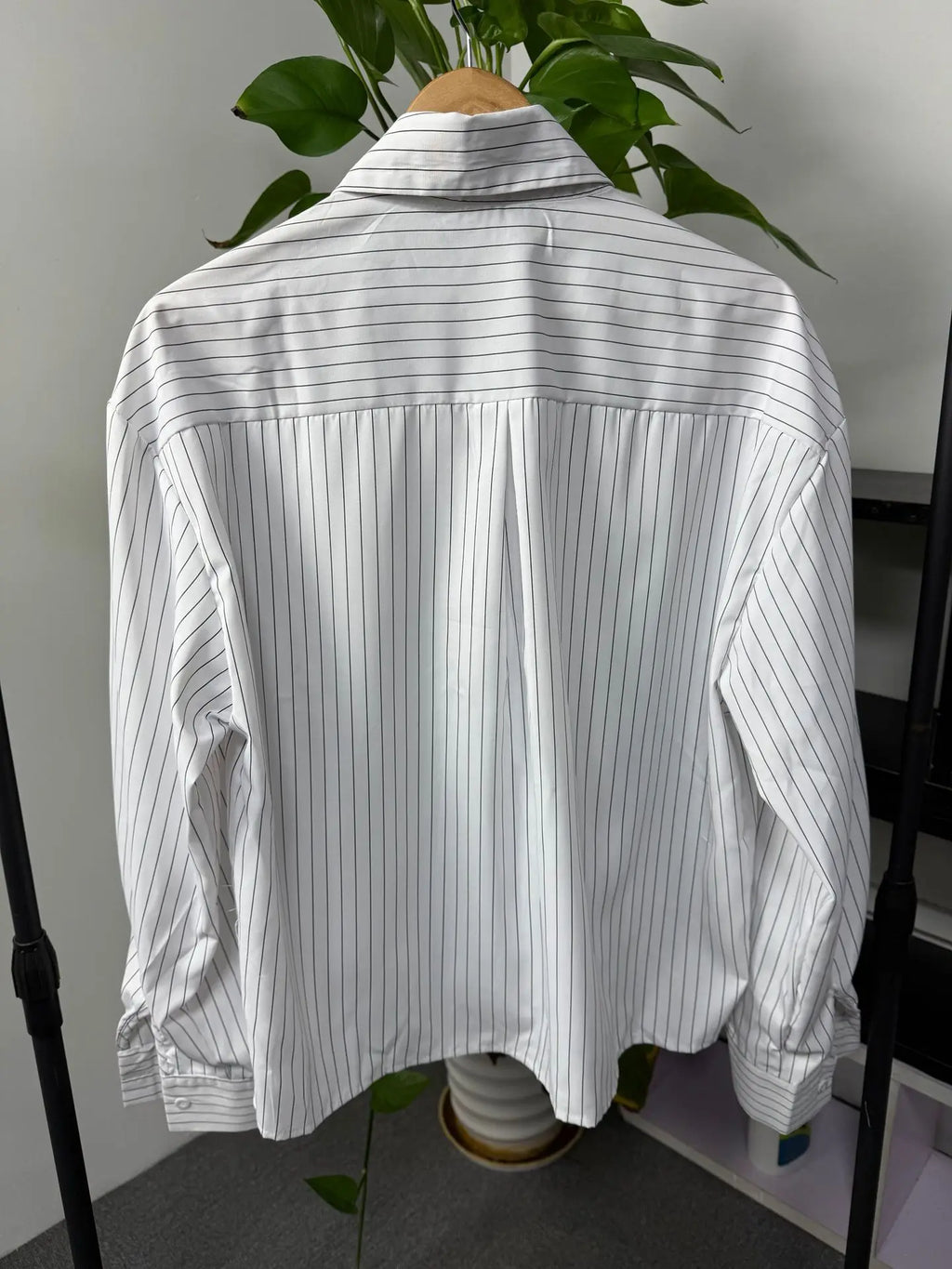 New British Retro Men Striped Shirts Trendy Loose Lapel Long Sleeve Cardigan Tops Autumn Leisure High Quality Basic Blouse S-2XL