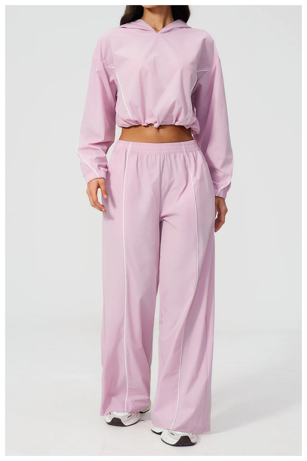 Yoga Set For Women Tracksuit Summer Sun Protection Set Yoga Long Sleeved Running Set Outdoor Sportswear For Women Athletic Wear