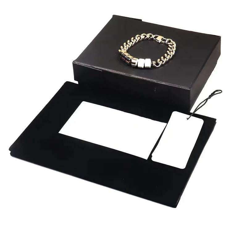 Unisex Street Fashion Trend 1017 ALYX 9SM Functional Bracelet Gift Box Packaging Open Buckle Men Women ALYX Accessories