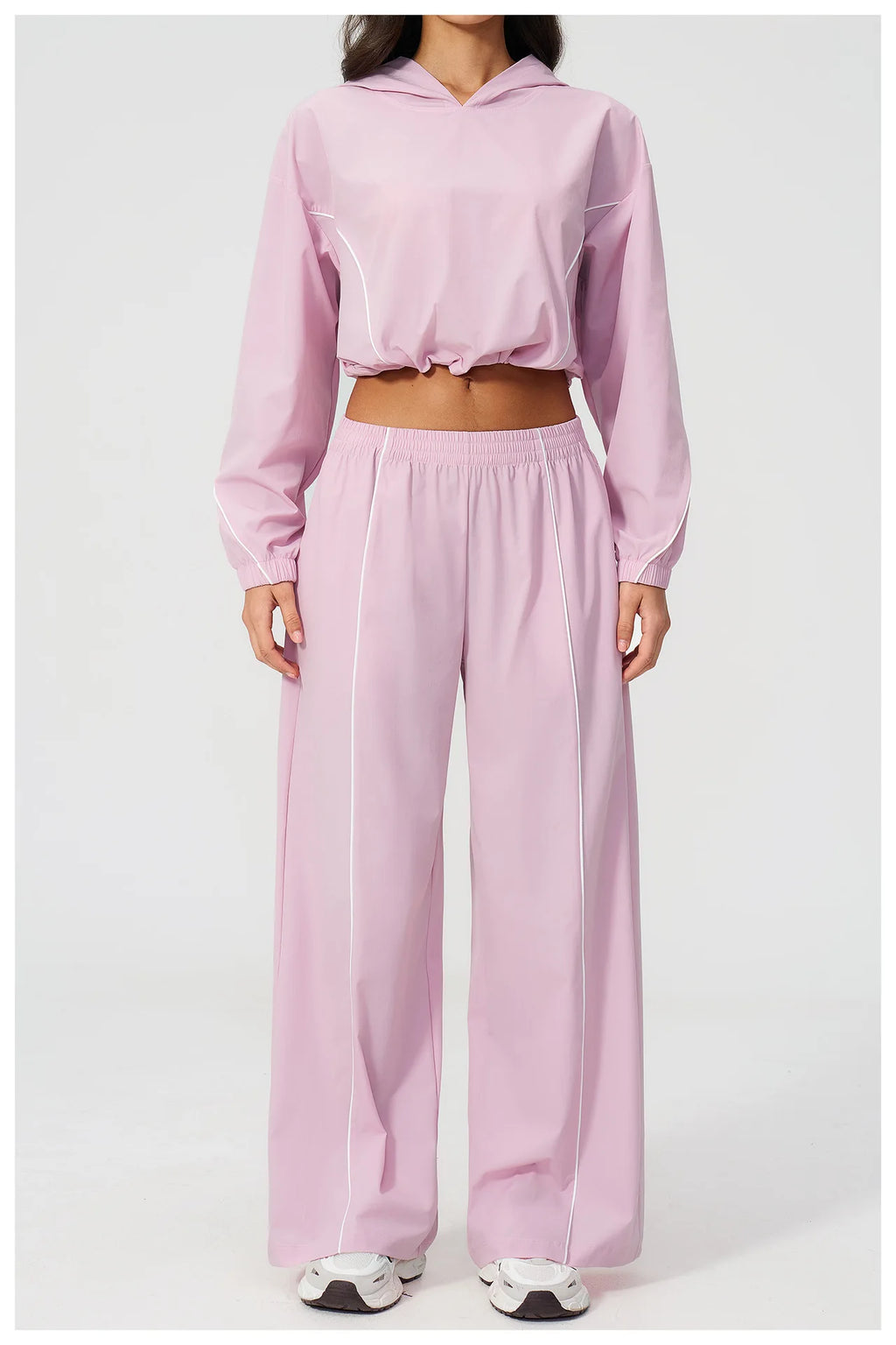 Yoga Set For Women Tracksuit Summer Sun Protection Set Yoga Long Sleeved Running Set Outdoor Sportswear For Women Athletic Wear