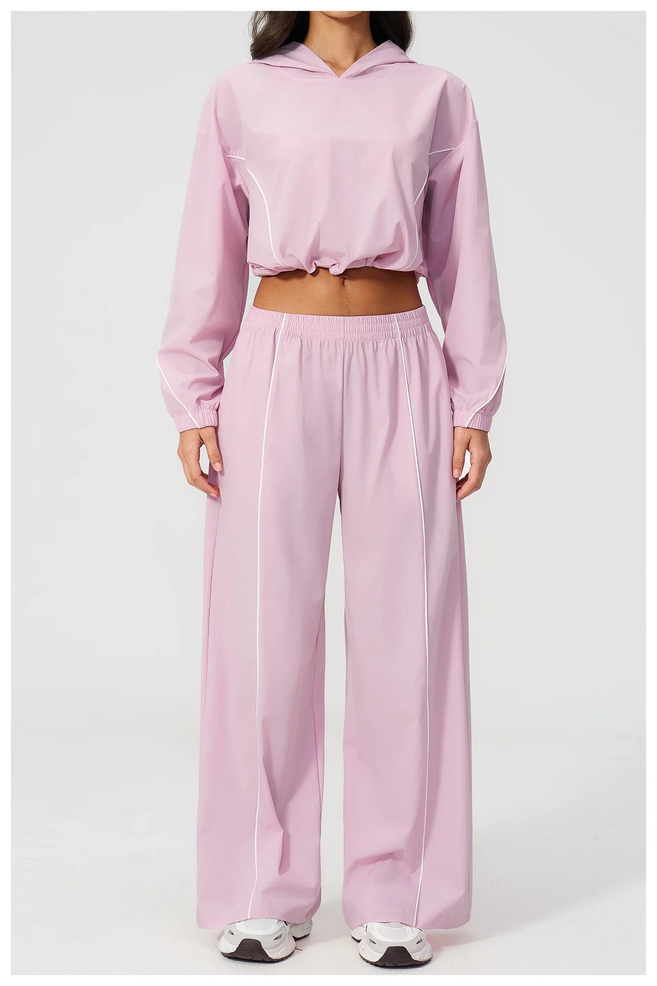 Yoga Set For Women Tracksuit Summer Sun Protection Set Yoga Long Sleeved Running Set Outdoor Sportswear For Women Athletic Wear