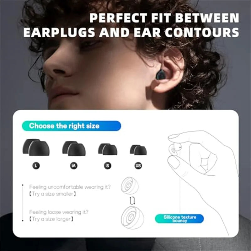 EASYBUDS Sound Insulation And Noise Prevention Earplugs Noise Reduction Sleep Products Deep Sleep Earplugs Silent Earplugs