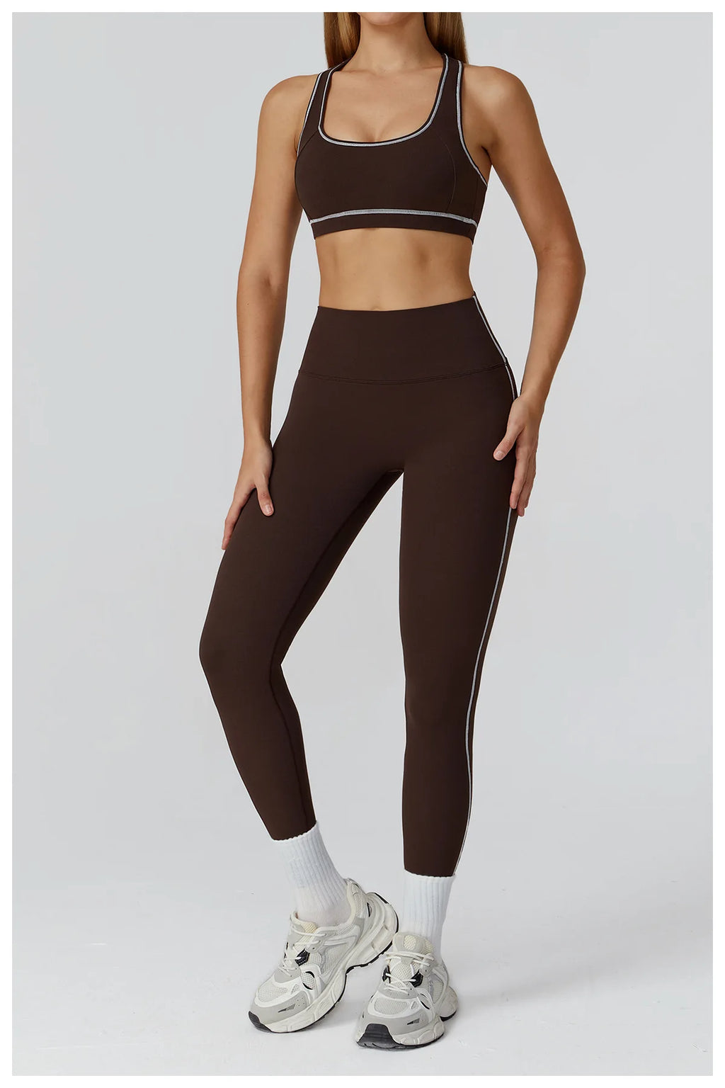 2/3 Piece Gym Fitness Suit Yoga Set Gym Sportswear Women Yoga Suits Sandal Fitness Set Sandals Sports Bra Gym Mesh Yoga Top