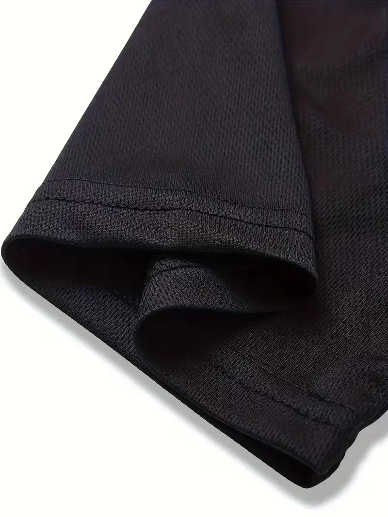 Men's 2-Piece Luxury Bear Print T-Shirt Shorts Set Casual Summer Tracksuit Breathable Short Sleeve T Black Shorts for Streetwear
