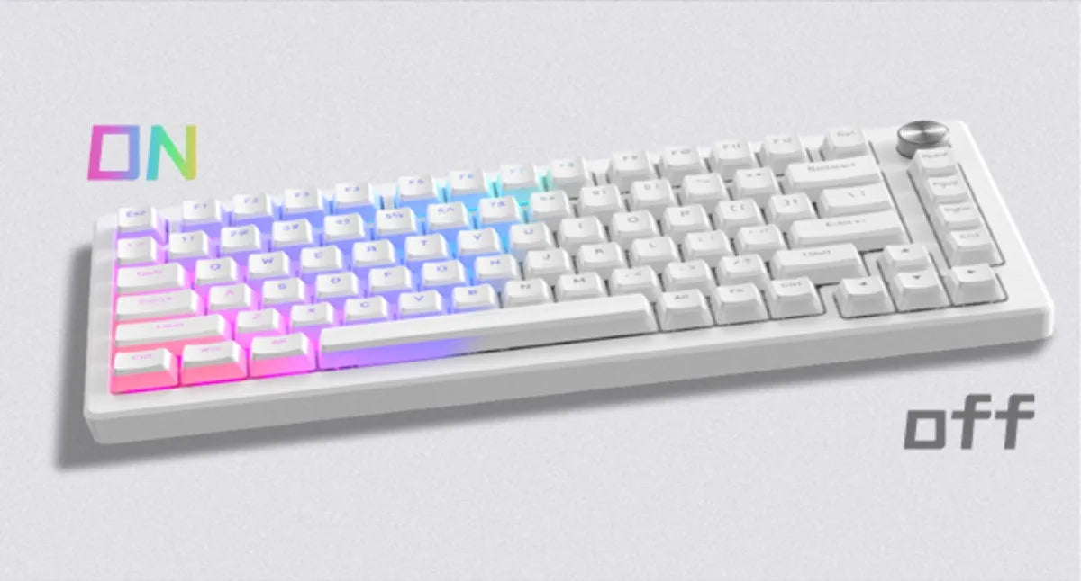 Pudding Keycaps, PBT Shine Through Keycaps 130 Keys Set OEM Profile, for 100%, 75%, 65%, 60% Keyboard for Mechanical Keyboard
