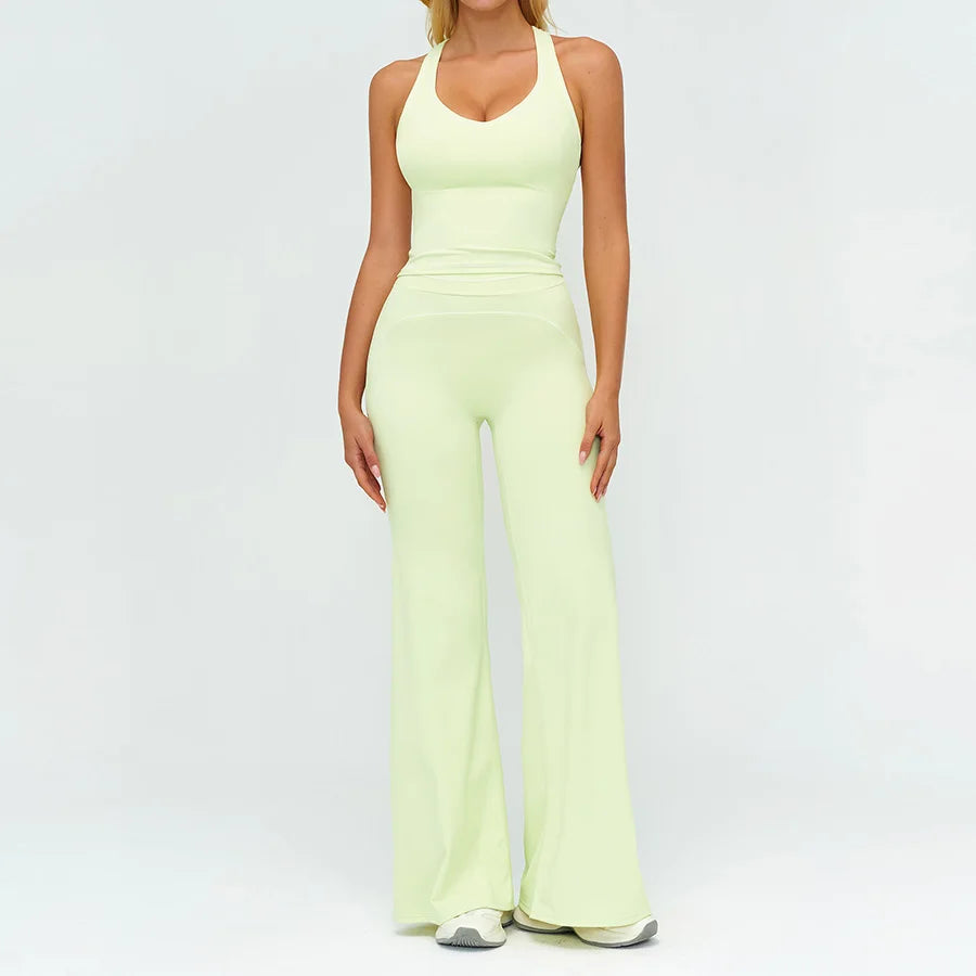 Yoga Set 2PCS Gym Clothes Sportswear Workout Outfits Women Long Sleeve Top Tracksuits Fitness Sports Bra Running Shorts Leggings