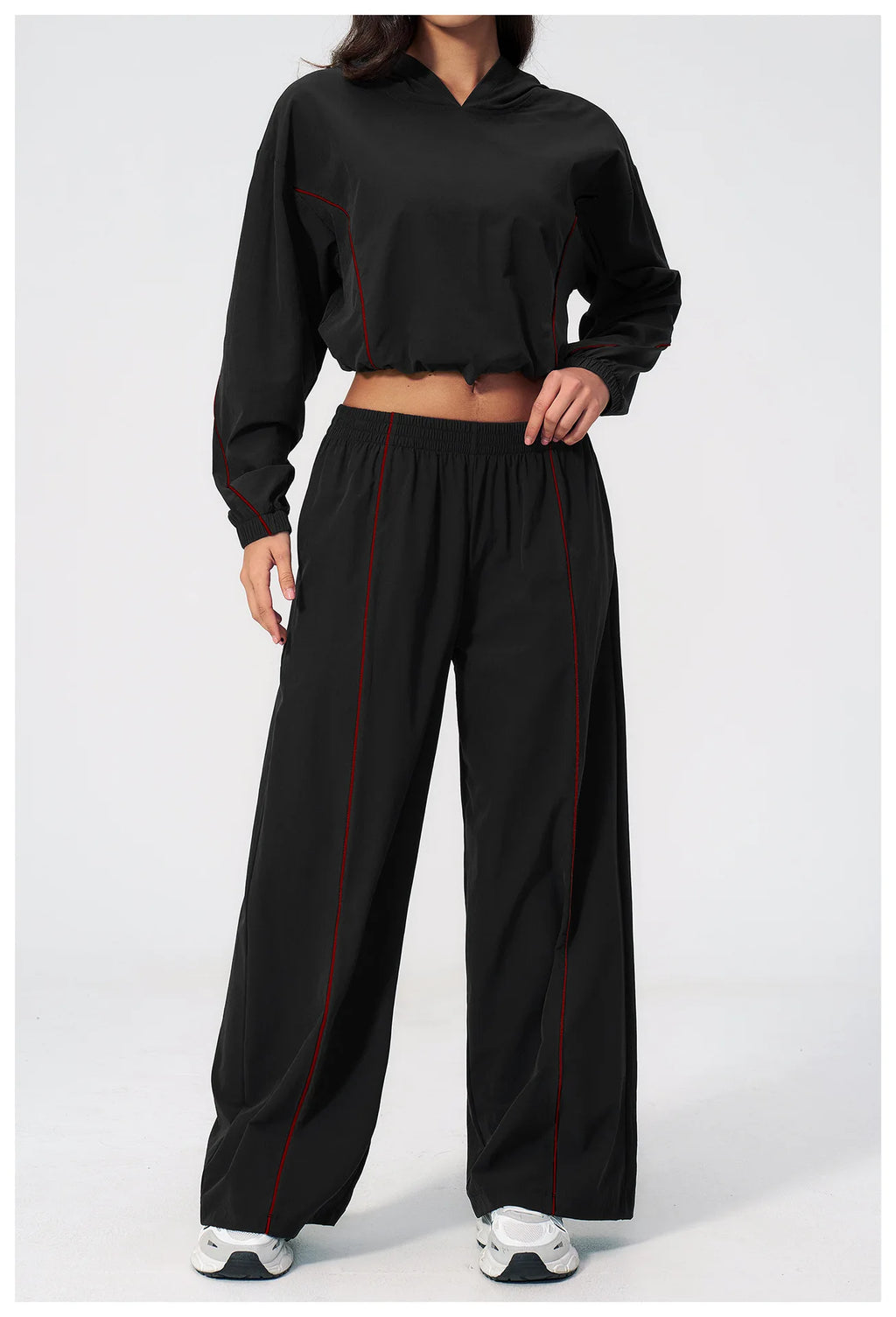 Yoga Set For Women Tracksuit Summer Sun Protection Set Yoga Long Sleeved Running Set Outdoor Sportswear For Women Athletic Wear