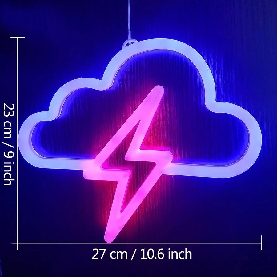 LED Bright Neon Light Night Gamepad Fire Moon Star Sign Modeling Lamp Room Wall Art Decoration Wholesale Xmas Birthday Wedding