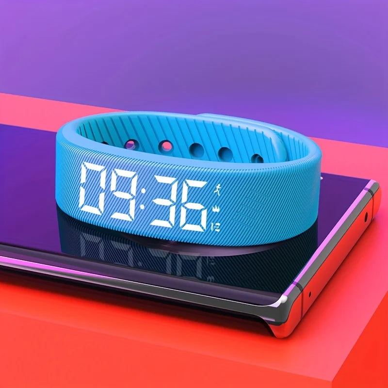 Smart Watch Men Women Pedometer Fitness Bracelet Step Count Multi Sport Mode Fashion Electronic Wristband Simplicity Smart Band